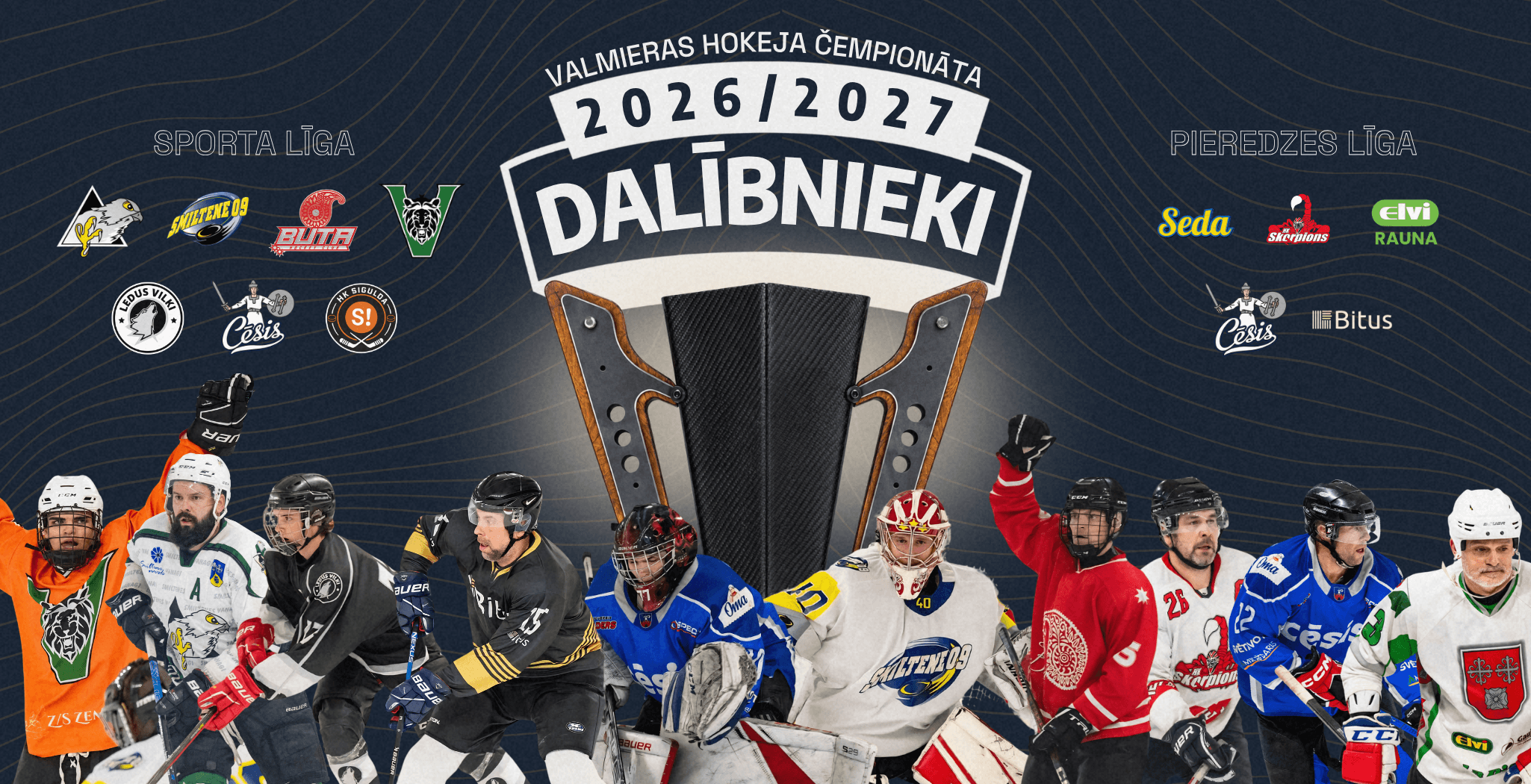 Zināmi VHČ 2026./2027. gada sezonas dalībnieki